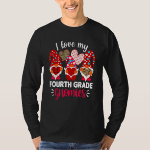 Camiseta Eu adoro meus Docinhos do 4º ano Xadrezes Leopardo