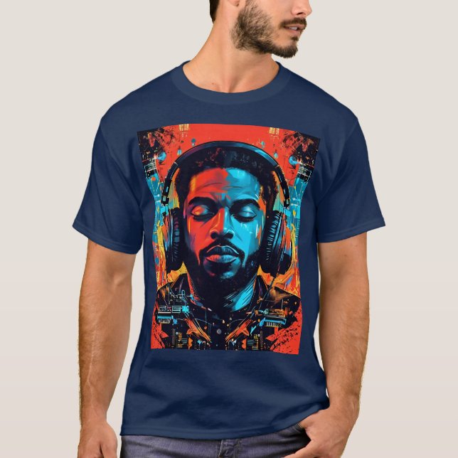 Camiseta Eu adoro música (Frente)