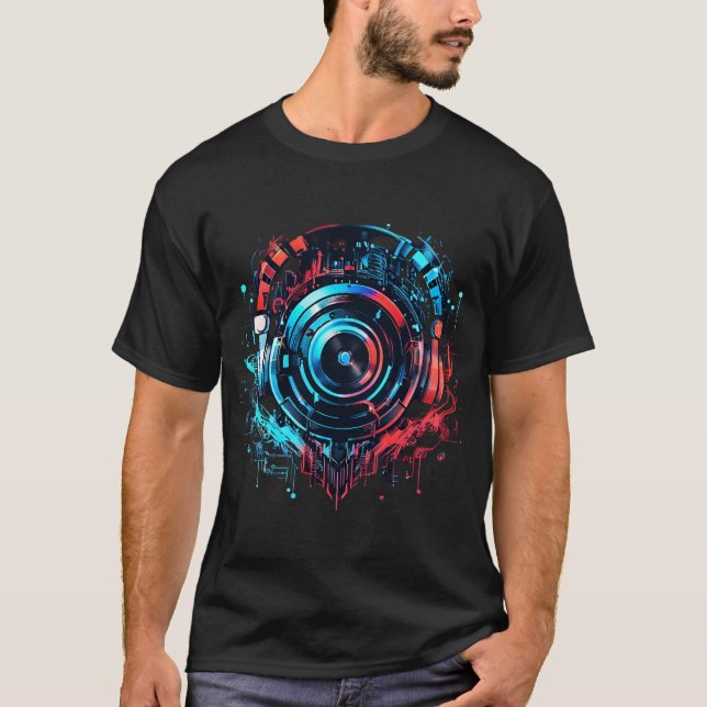 Camiseta Eu adoro música (Frente)