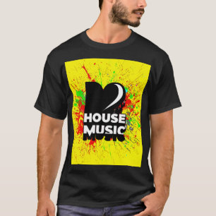 Camiseta Eu adoro música caseira
