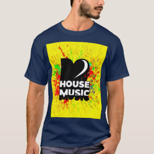 Camiseta Eu adoro música caseira