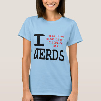 Camiseta Eu adoro nerd...