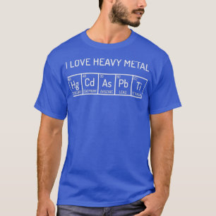 Camiseta Eu adoro Nerd de Química de Ciências Engraçadas