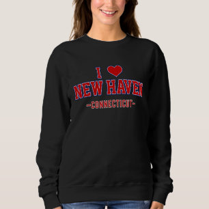 Camiseta Eu Adoro New Haven Connecticut