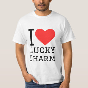 Camiseta Eu adoro o charme da sorte
