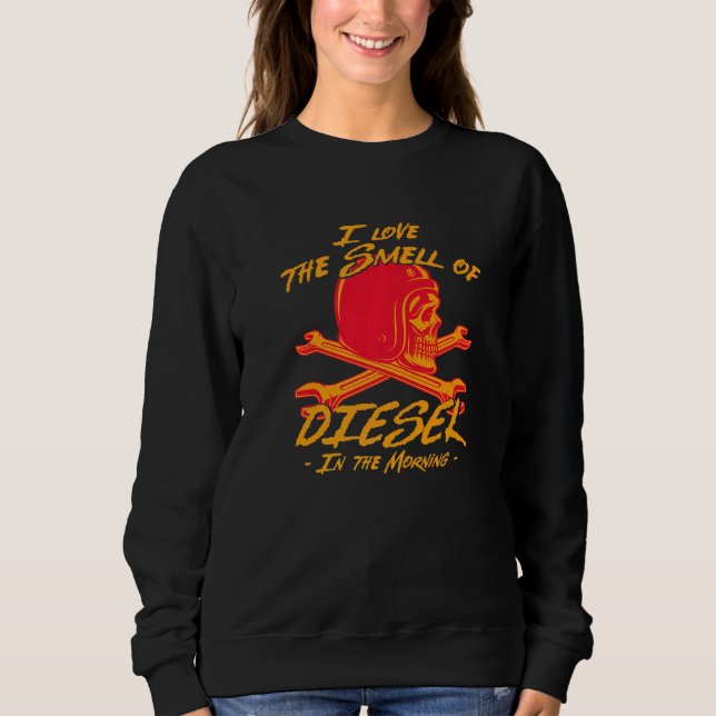 Camiseta Eu Adoro O Cheiro Do Serviço Automático Mecânico D (Frente)