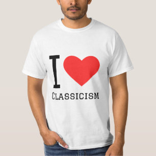 Camiseta Eu adoro o classicismo