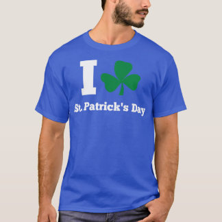 CAMISETA EU ADORO O DIA DE STPATRICK.