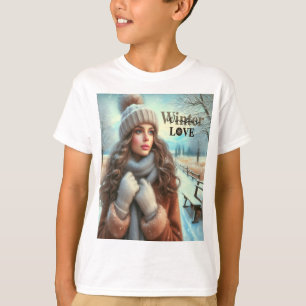 Camiseta Eu adoro o inverno