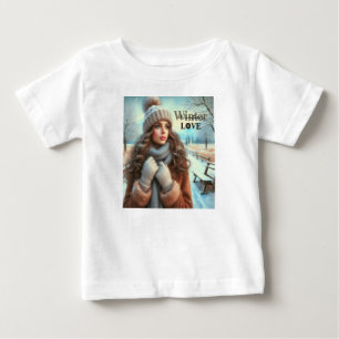Camiseta Eu adoro o inverno