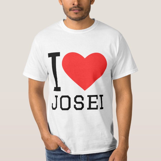 Camiseta Eu adoro o josei (Frente)