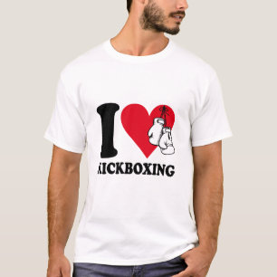 Camiseta Eu adoro o kickboxe