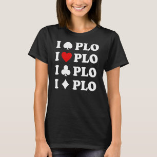 Camiseta Eu Adoro O Limite De Pote Do Coração Omaha Segure-