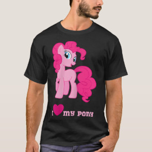 Camiseta Eu adoro o meu fofo pony Fantasy lá