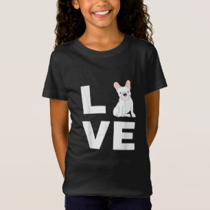 Camiseta eu adoro o meu presente de amante de cachorrinhos