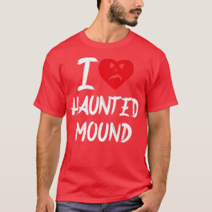 Camiseta Eu adoro o monge assombrado sanduíche legal e tris