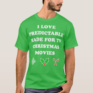 Camiseta Eu Adoro O Previsível Feito Para A TV Feriado M