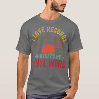 Camiseta Eu adoro o Records e esse é o meu livro do Vinyl W