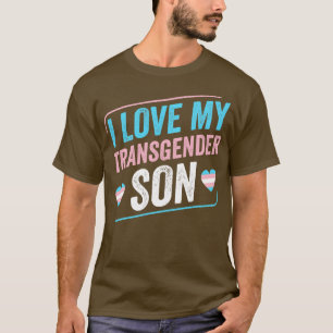 Camiseta Eu adoro o transgênero Son Trans Orgulho Transgêne