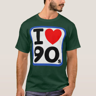 Camiseta Eu adoro os anos 90