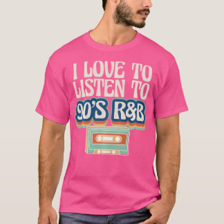 Camiseta Eu Adoro Ouvir Música Rb De 90 Anos