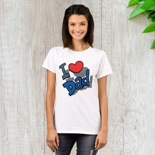 Camiseta Eu adoro Pai (Criador carregado)