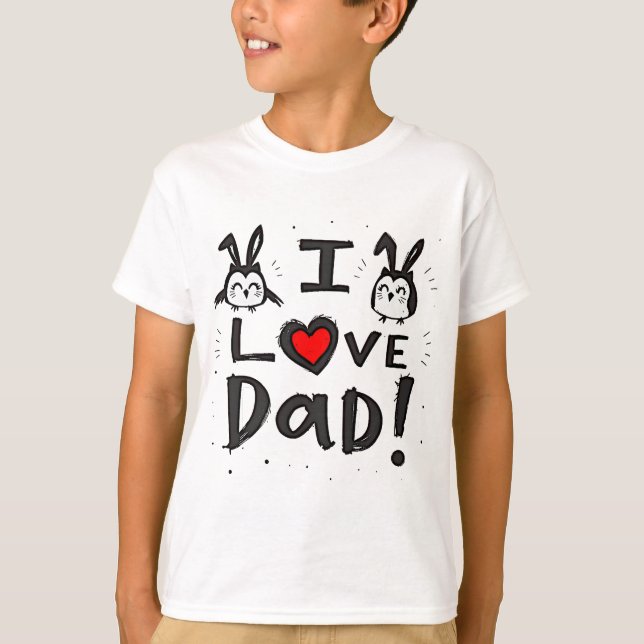 Camiseta Eu adoro Pai (Frente)