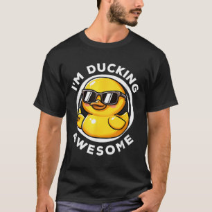 Camiseta Eu Adoro Pato Soa Borrão Engraçado