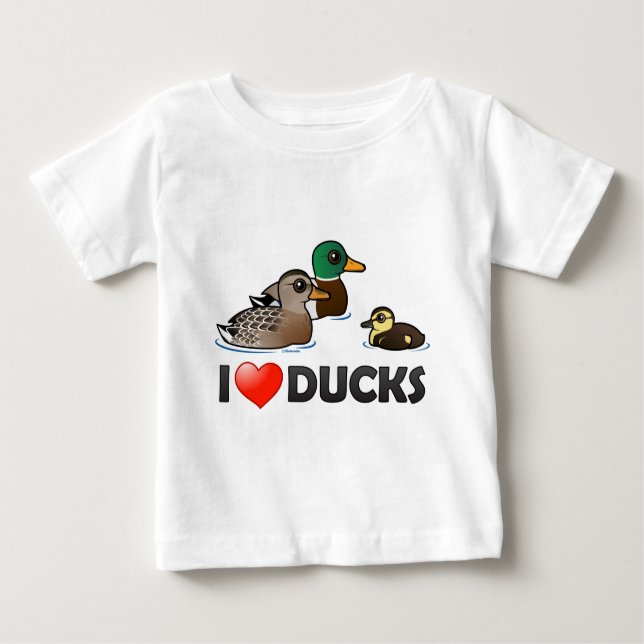 Camiseta Eu Adoro Patos (Frente)
