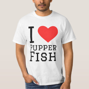 Camiseta Eu adoro peixe-marionete