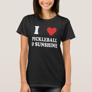 Camiseta Eu Adoro Pickleball E Piadas De Pickleball Sunshin