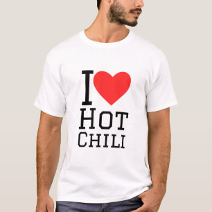 Camiseta Eu adoro pimenta quente