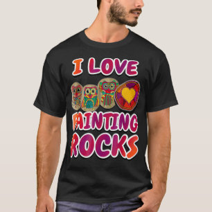 Camiseta Eu Adoro Pintar Rochas Artsy