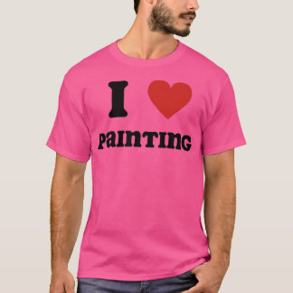 Camiseta Eu Adoro Pintura