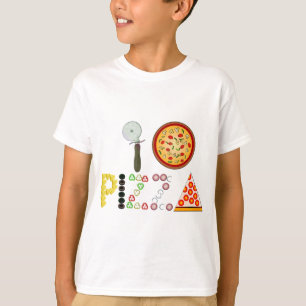 Camiseta Eu Adoro Pizza