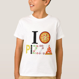 Camiseta Eu Adoro Pizza