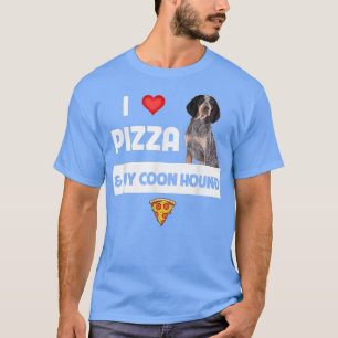 Camiseta Eu Adoro Pizza E Minha Dona De Cachorro De Conhoun