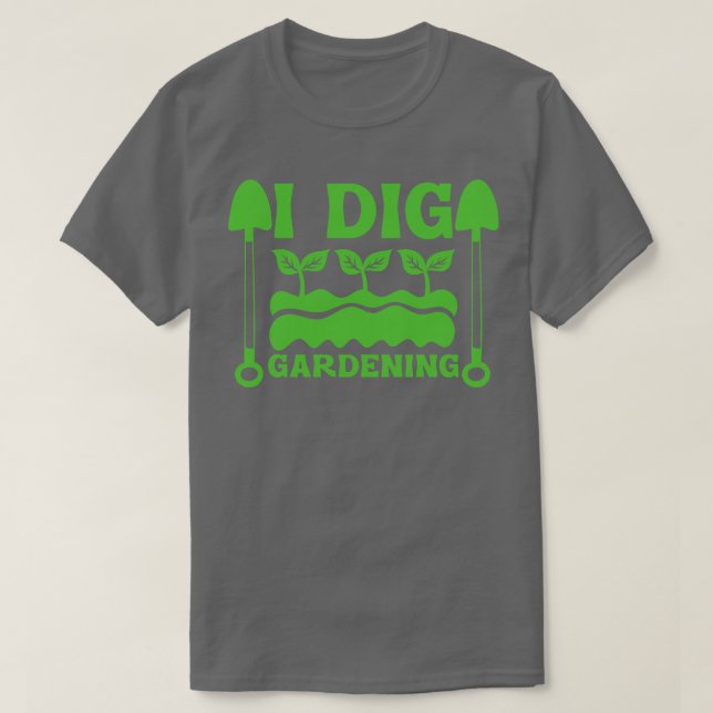 Camiseta Eu adoro presente de planta de sol horticultor de  (Frente do Design)