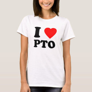 Camiseta Eu Adoro PTO Pagar Tempo Sem Presente