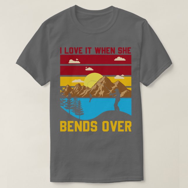 Camiseta Eu Adoro Quando Ela Se Aproxima3 (Frente do Design)