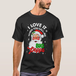 Camiseta Eu Adoro Quando Me Chamo Grande Porca De Natal
