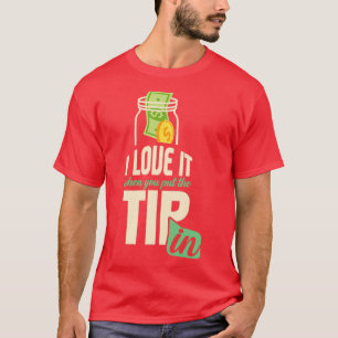 Camiseta Eu Adoro Quando Você Coloca A Ponta No Barman Engr