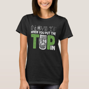 Camiseta Eu Adoro Quando Você Coloca A Ponta No Mistério De