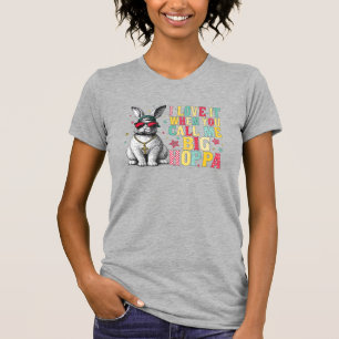 Camiseta Eu Adoro Quando Você Me Chama de Coelho Big Hoppa 