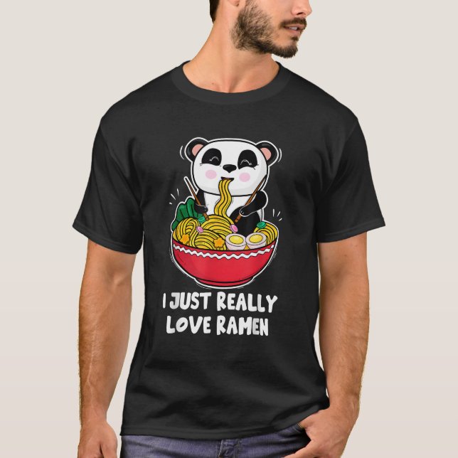 Camiseta Eu Adoro Ra Pandas Panda Ra (Frente)