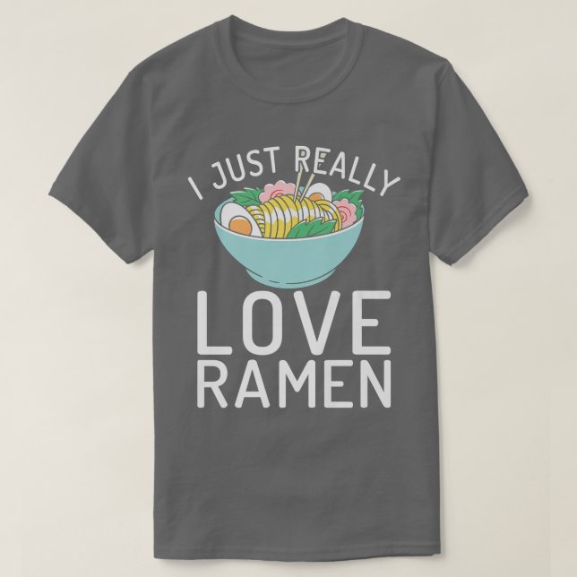 Camiseta Eu Adoro Ramen Lover 249 (Frente do Design)