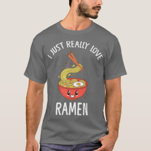 Camiseta Eu Adoro Ramen Ramen Comida Noodle Cuisine