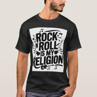 Camiseta Eu adoro rock