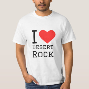 Camiseta Eu adoro rock do deserto