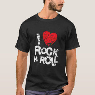 Camiseta Eu Adoro Rock 'N Roll.